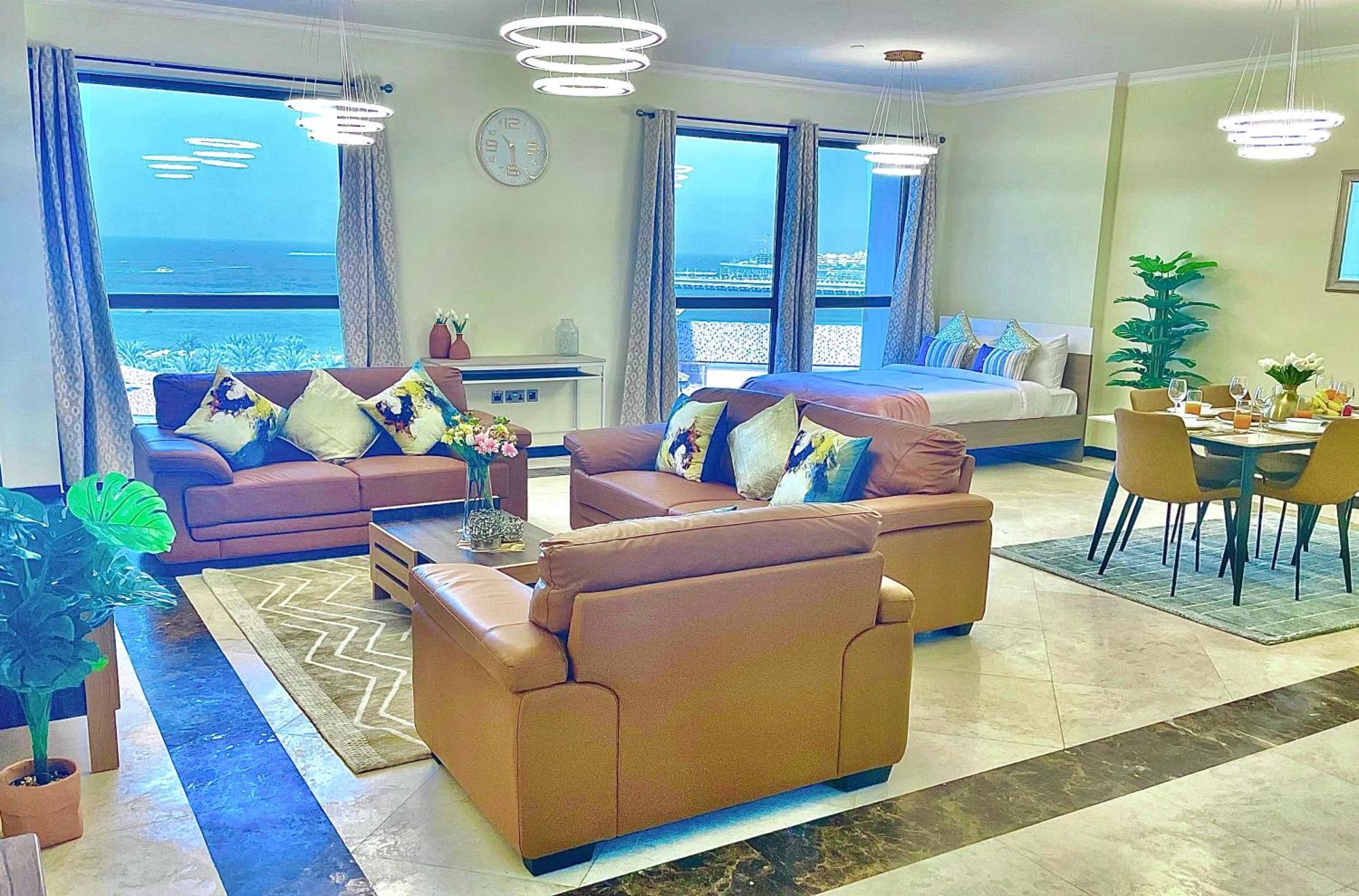 Апартаменты Luxury Casa - Atlantic Sea View 3-bedroom - Jbr Дубай